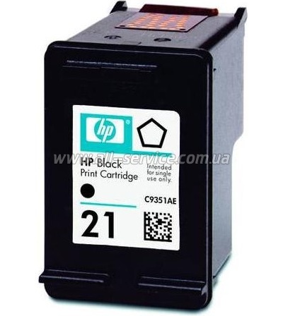 HP 21 DJ3920/ 3940/ PSC1410 black (C9351AE)