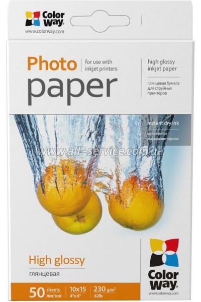  ColorWay glossy 230/ 1015 50 (PG2300504R)