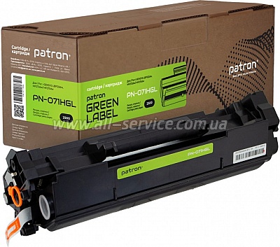 �������� Patron Green Label Canon LBP-122/ MF272/ MF275 ������ Canon 071H/ 5646C002 (PN-071HGL)