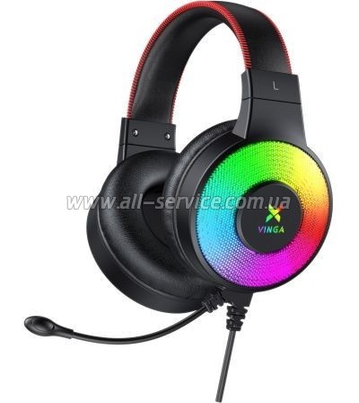  Vinga HSCU-100 Gaming LED Black (HSCU-100)
