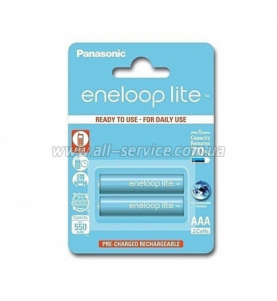  ENELOOP Panasonic Lite R03/AAA 550mAh 2bl (BK-4LCCE/2BE)   !