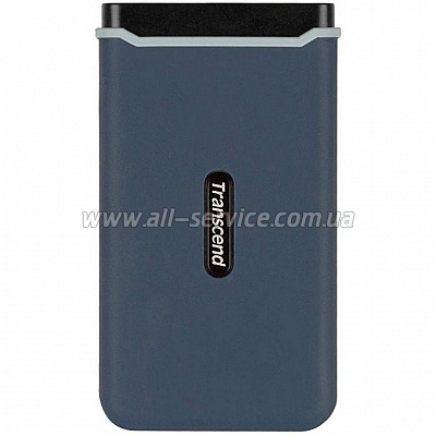 SSD ���������� USB 3.1 Gen 2 Type-C Transcend ESD370C 500GB Navy Blue (TS500GESD370C)