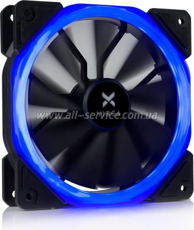 Кулер для корпуса Vinga LED fan-01 blue Кулер для корпуса Vinga LED fan-01 blue