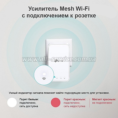 Wi-Fi Mesh  TP-Link Deco M3 (Deco-M3-2-pack)