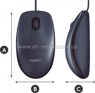  Logitech B100 Black (910-003357)