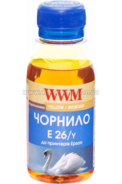 Чернила WWM для Epson Expression Premium XP-600 /XP-605 /XP-700 100г Yellow Водорастворимые (E26/Y-2) Чернила WWM для Epson Expression Premium XP-600 /XP-605 /XP-700 100г Yellow Водорастворимые (E26/Y-2)