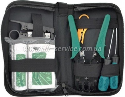 Набор инструментов для сети 7 in 1, HT-315, G501, Tester, Screwdrivers, Stripper, Bag Merlion (B036) Набор инструментов для сети 7 in 1, HT-315, G501, Tester, Screwdrivers, Stripper, Bag Merlion (B036)