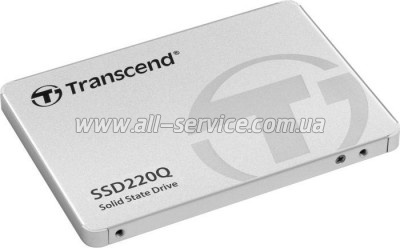 SSD  TRANSCEND SSD220Q 500Gb SATAIII QLC (TS500GSSD220Q)