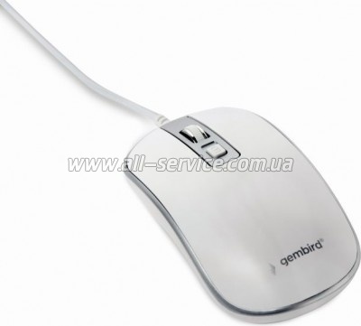  Gembird MUS-4B-06-WS USB White/Grey (MUS-4B-06-WS)