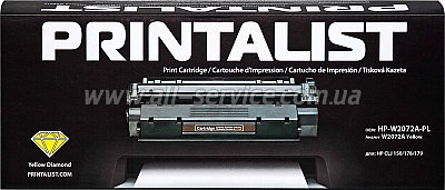  PRINTALIST HP CLJ 150/ 178/ 179  W2072A Yellow (HP-W2072A-PL)