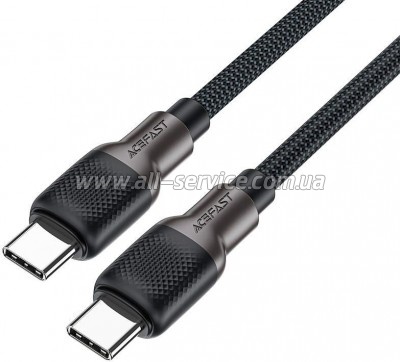 ���� ������ USB-C to USB-C 1.2m 3A silicone braid C10-03 Acefast (6974316283119)