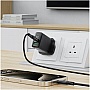 ���� ������ USB-C to USB-C 1.2m 3A 60W silicone black Acefast (6974316284161)