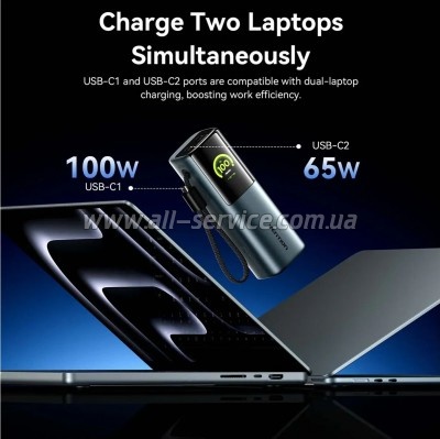 ������� ������������� Vention 20000mAh PD 165W Gray (FKFH0)