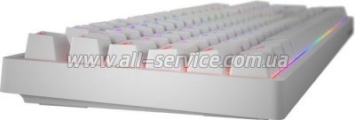  Hator Rockfall 2 Mecha Orange USB White (HTK-711)