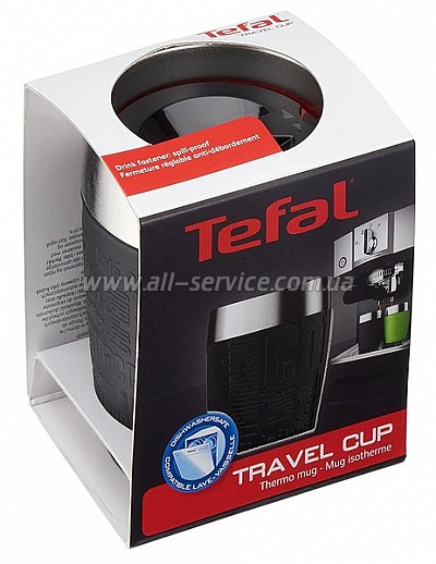  Tefal TRAVEL CUP 0.2L silver/black (K3081314)