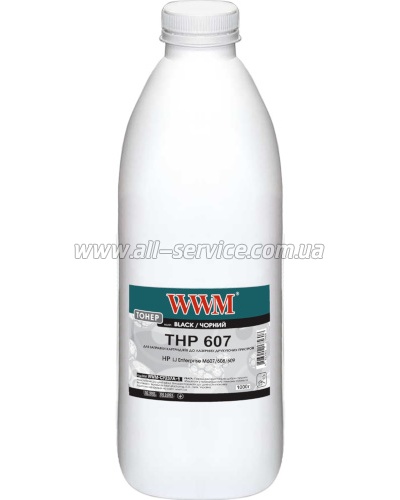 Тонер WWM HP LJ Enterprise M607/ M608/ M609 бутль 1000г (WWM-CF237A-1) Тонер WWM HP LJ Enterprise M607/ M608/ M609 бутль 1000г (WWM-CF237A-1)