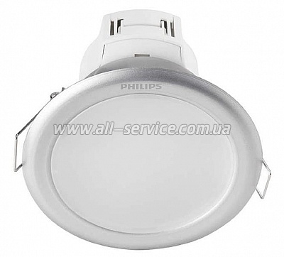    Philips 66022 LED 6.5W 4000K Silver (915005136401)