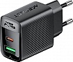 �������� ������� Acefast 2xUSB 30W Gan A98 Black (6974316283263)