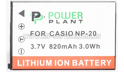  PowerPlant Casio NP-20 (DV00DV1042)