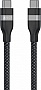 ���� ������ USB-C to USB-C 1.8m 240W upcycled-braided black Anker (A82E2H12)