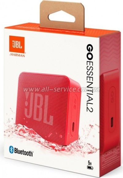   JBL Go Essential 2 Red (JBLGOES2REDEU)