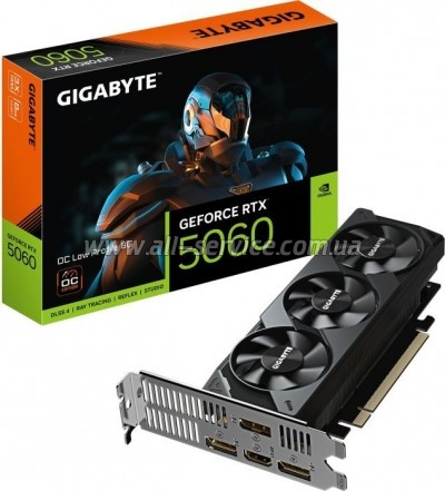  GIGABYTE GeForce RTX5060 8Gb OC Low Profile (GV-N5060OC-8GL)