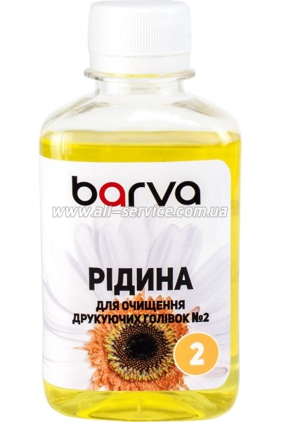 Очищающая жидкость Barva №2 Canon/ HP/ Lexmark водорастворимые чернила 180г (F5-019) Очищающая жидкость Barva №2 Canon/ HP/ Lexmark водорастворимые чернила 180г (F5-019)