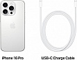  Apple iPhone 16 Pro 256GB White Titanium (MYNJ3)