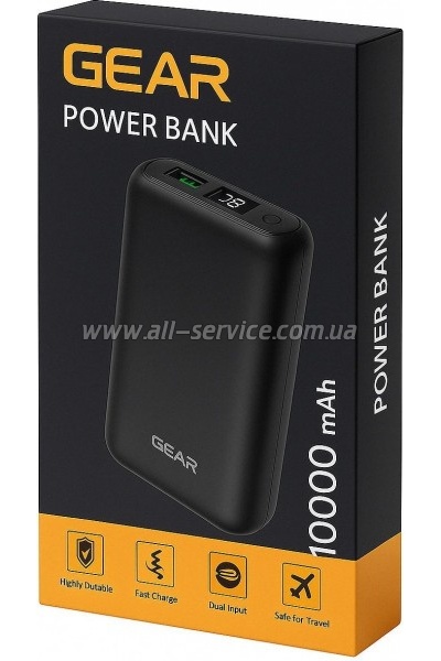   GEAR 10000mAh black (WP942P)