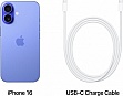 Мобильный телефон Apple iPhone 16 128GB Ultramarine (MYEC3) Мобильный телефон Apple iPhone 16 128GB Ultramarine (MYEC3)