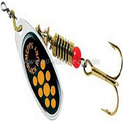 Блесна Mepps Black Fury silver/yellow 3.5гр №1 (30421 401) Блесна Mepps Black Fury silver/yellow 3.5гр №1 (30421 401)