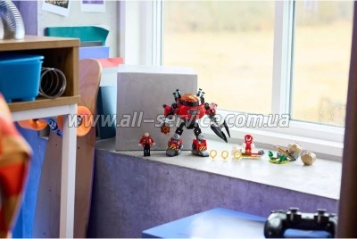 ����������� LEGO Sonic Knuckles vs. Dr. Eggman Egg Crusher Mech (77005)