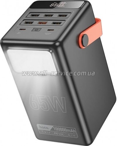 ������� ������������� HOCO 100000mAh Max Centurion PD 65W Black (DB03 / 714722)