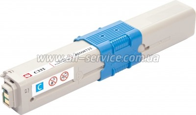 �����-�������� BASF OKI C332/ MC363 ������ 46508735 Cyan (BASF-KT-46508735)