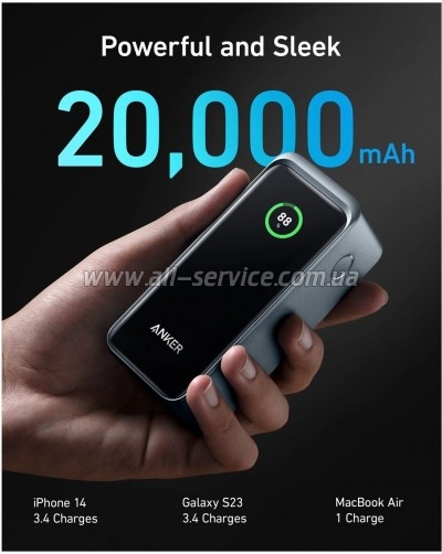 ������� ������������� Anker 20000mAh Prime PD 200W Black (A1336011)