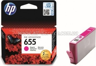  HP 655 DJ 4615/ 4625/ 3525/ 5525 Magenta (CZ111AE)