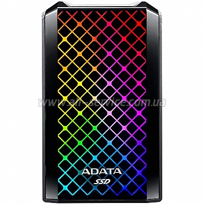 SSD  ADATA USB 3.2 512GB (ASE900G-512GU32G2-CBK)