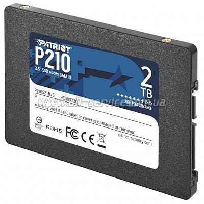 SSD  PATRIOT P210 128GB (P210S128G25)
