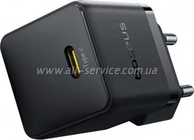 �������� ������� Baseus Palm 1C 20W + Cable 1.0m Type-C 60W black (P10111602113-01)