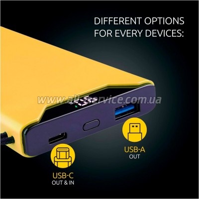   Intenso F10000 10000mAh QC/3.0 yellow (7332039)