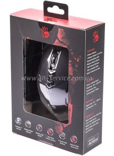  A4Tech Bloody V7MA Black