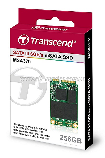 SSD  mSATA Transcend 370 256GB (TS256GMSA370)