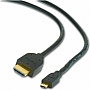 Кабель Cablexpert HDMI - micro HDMI, 1,8 м (CC-HDMID-6) Кабель Cablexpert HDMI - micro HDMI, 1,8 м (CC-HDMID-6)