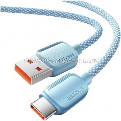 ���� ������ USB 2.0 AM to USB-C 1.0m 100W blue Essager (EXC7A-WL03-P)