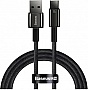 ���� ������ USB 2.0 AM to USB-C 1.0m 100W black Baseus (CAWJ000001)