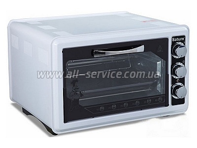 Электрическая печь Saturn ST-EC1079 White Электрическая печь Saturn ST-EC1079 White