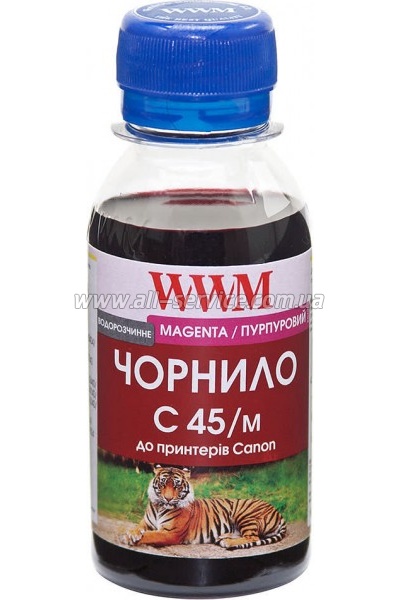 Чернила WWM для Canon CL-441 / CL-446 / CLI-451M 100г Magenta Водорастворимые (C45/M-2) Чернила WWM для Canon CL-441 / CL-446 / CLI-451M 100г Magenta Водорастворимые (C45/M-2)