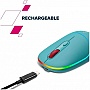  Canyon MW-22 Dual Band RGB Wireless Dark Cyan (CNS-CMSW22DC)