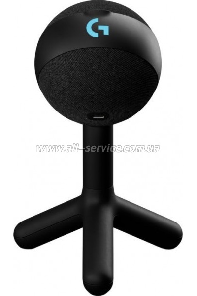  Logitech G Yeti Orb RGB Gaming Mic with Lightsync Black (988-000551)