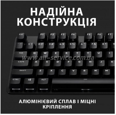 Logitech G413 TKL SE Mechanical Tactile Switch USB UA Black (920-010446)